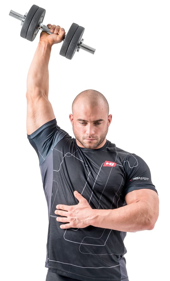 Zestaw hantli kompozytowych HS