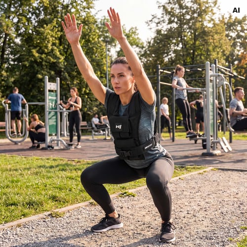Záťažová vesta 10 kg HS-110WW_6
