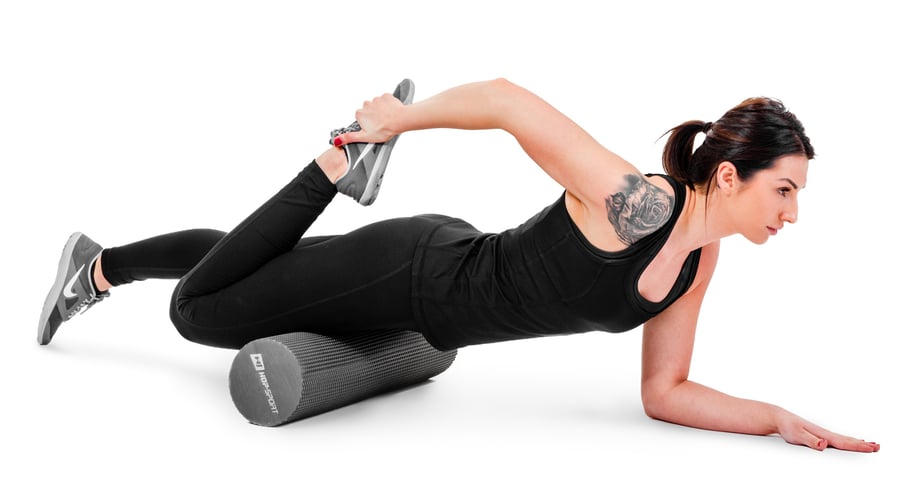 Wałek do yogi pełny HS-002YG Gr