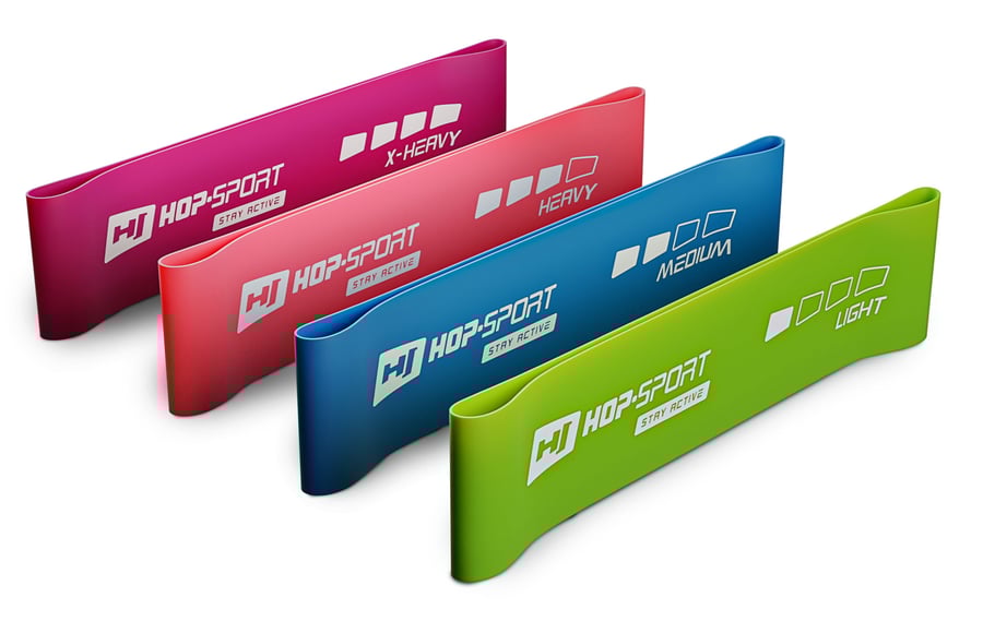 Zestaw taśm oporowych lateksowy