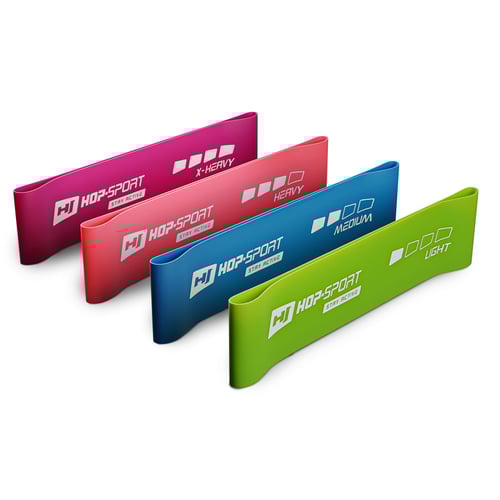 Zestaw taśm oporowych lateksowy