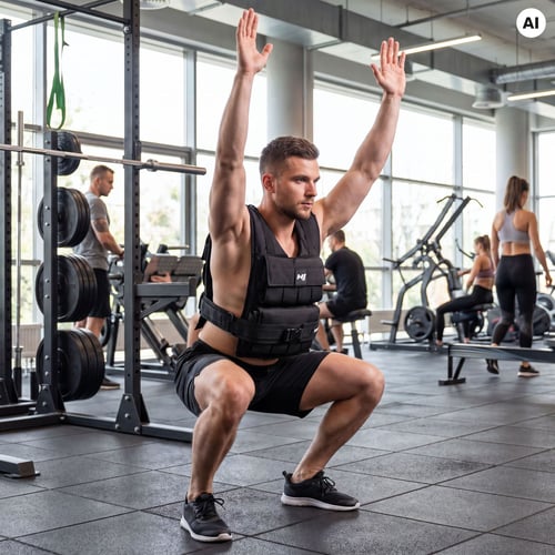Záťažová vesta 20 kg HS-120WW_6