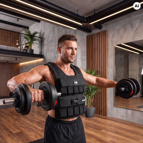 Záťažová vesta 30 kg HS-130WW_6