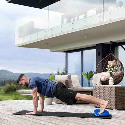 Poduszka sensoryczna niebieska