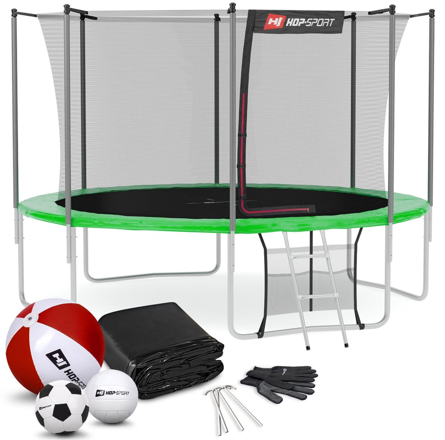 Trampolina 12FT z siatką wewnęt - 1
