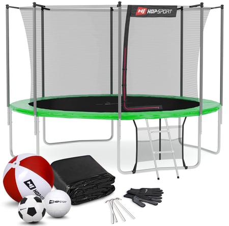 Trampolina 12FT z siatką wewnęt - 1