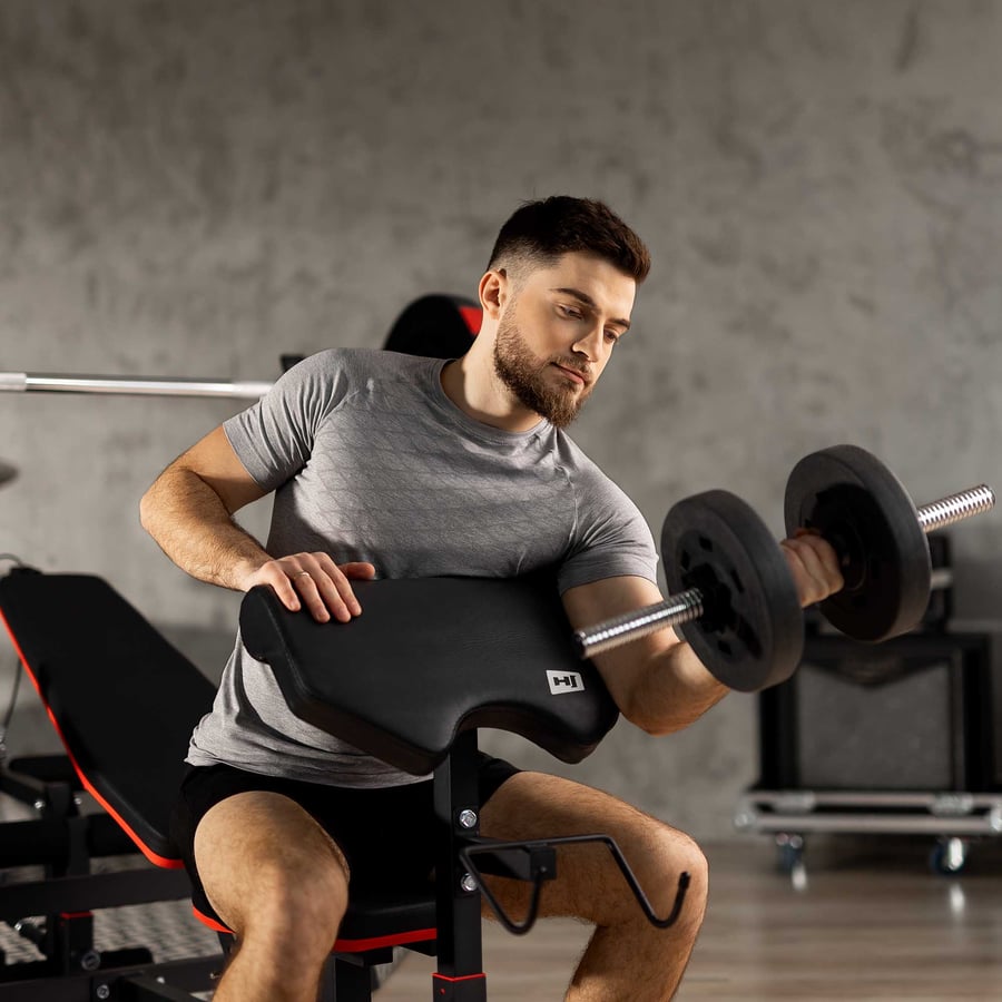 Ławka treningowa HS-1075 z modl