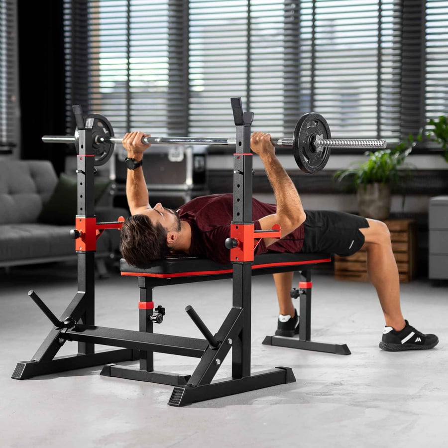 Stojaki pod sztangę regulowane