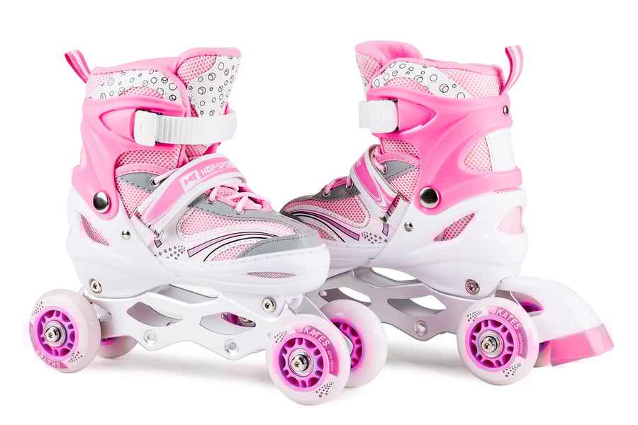 Rolki 3W1 HS-8101 Speed S Pink