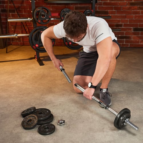 Stojak na obciążenie, hantle