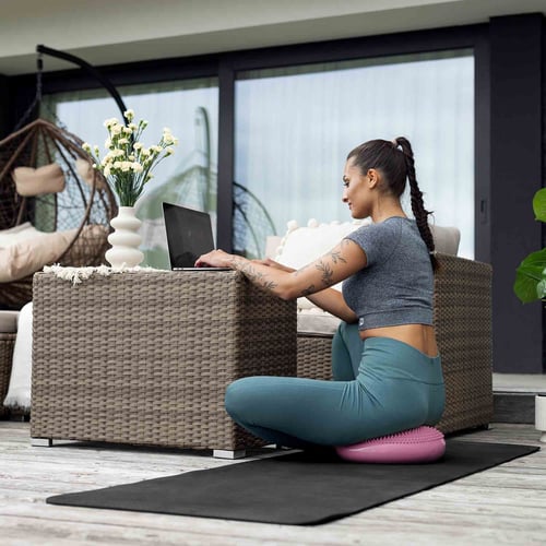 Poduszka sensoryczna różowa zdj