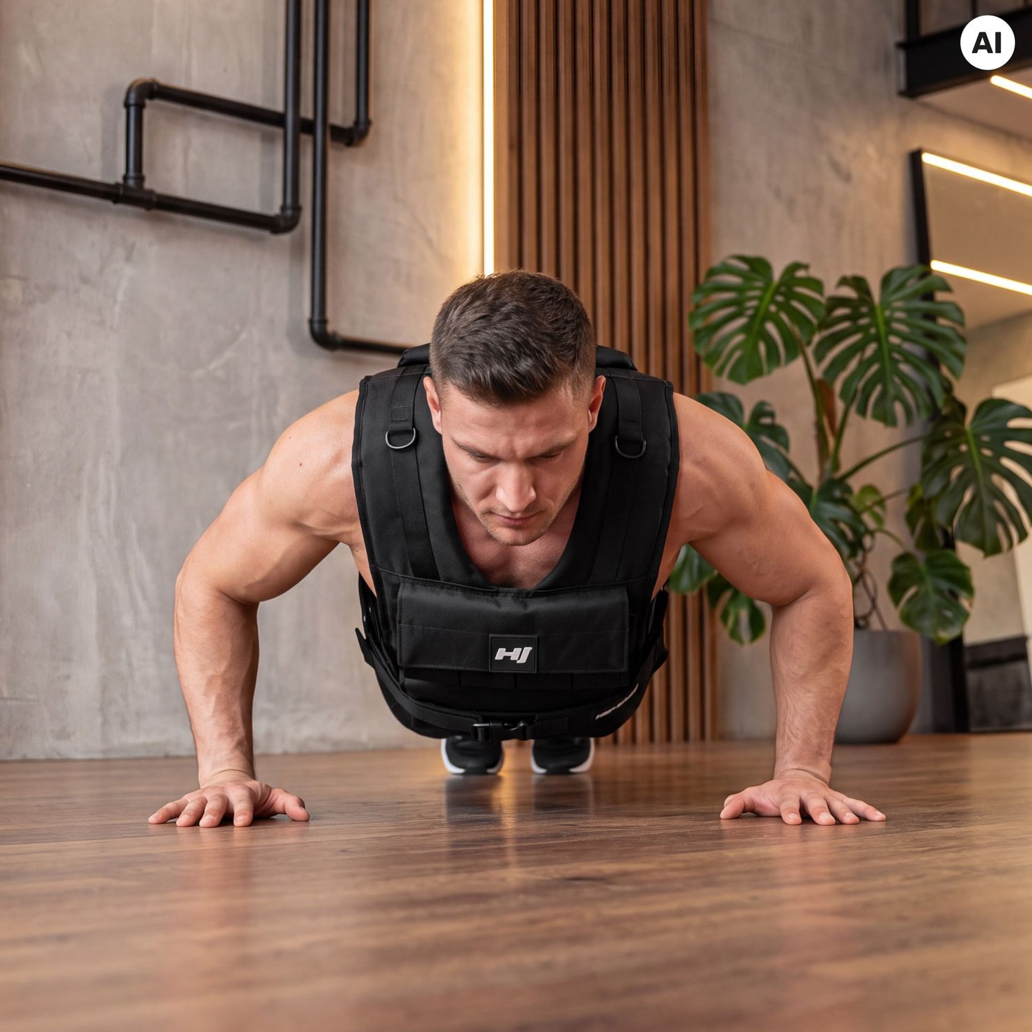 Záťažová vesta 20 kg HS-120WW