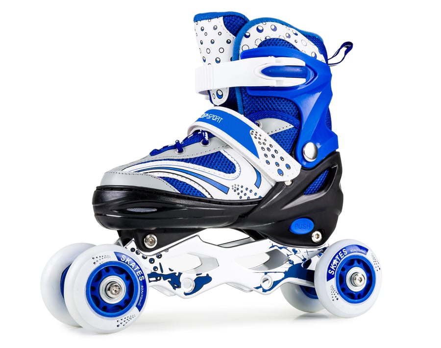 Rolki 3W1 HS-8101 Speed M Blue - 3