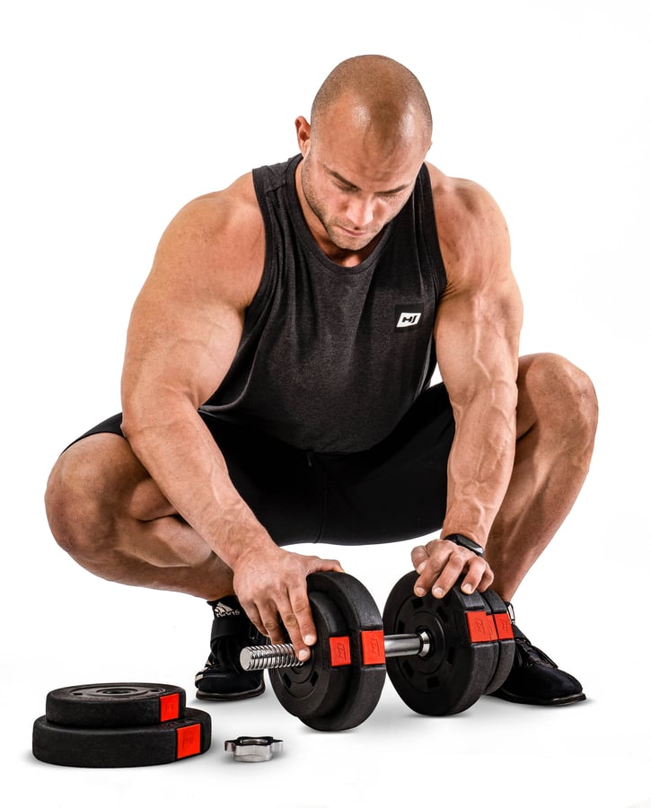 Dumbbell Set 2x10 kg Pro