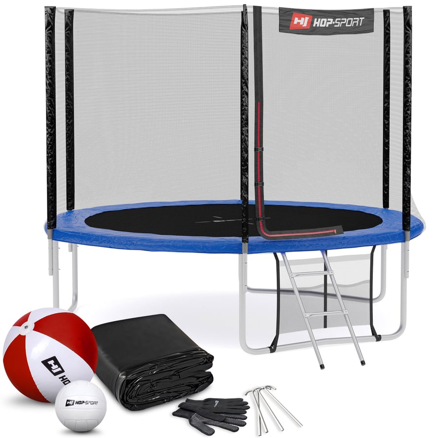 Trampolina 10FT z siatką zewnęt - 1