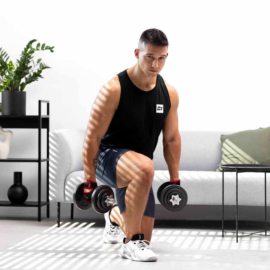 Gusseisen Kurzhantel-Set 2x10kg