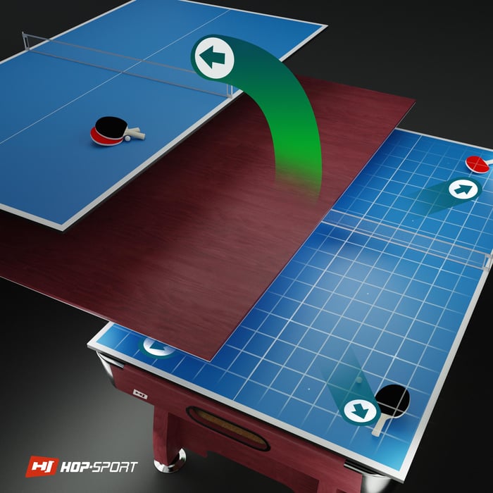 Biliardový stôl Vip Extra 7 FT višňovo/zelený | Hop-Sport.sk