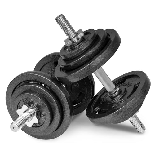 Cast Iron Dumbbell Set 2x20kg w