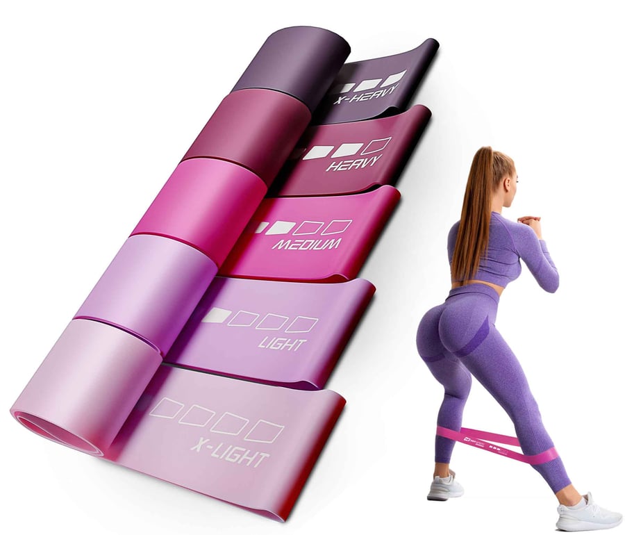 Zestaw taśm oporowych lateksowy