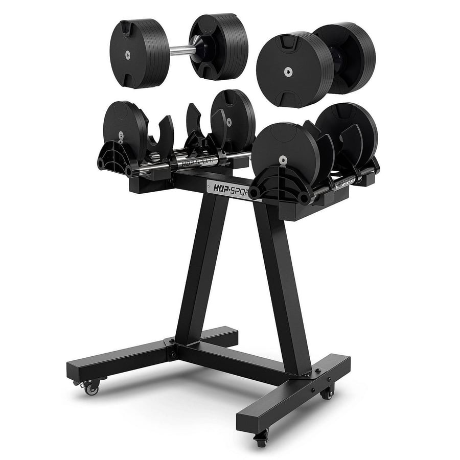 Stojak na hantle regulowane HS- - 3