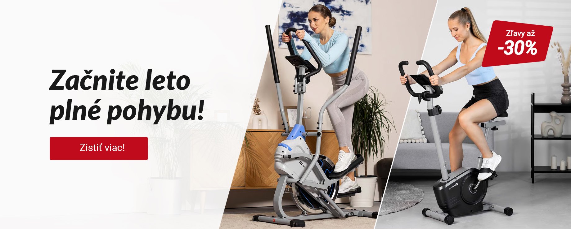 Začnite leto plné pohybu! Zľavy až -30 %