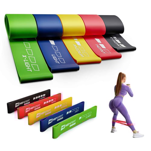 Zestaw taśm oporowych lateksowy