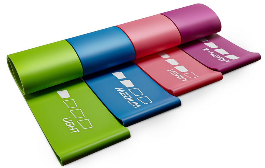 Zestaw taśm oporowych lateksowy