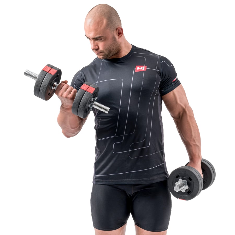 Zestaw gryfów 167cm +120cm lekk