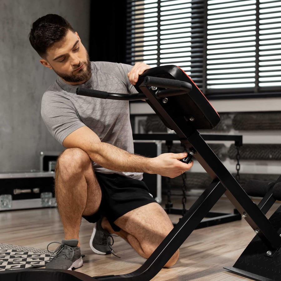 Ławka rzymska do grzbietu HS-10