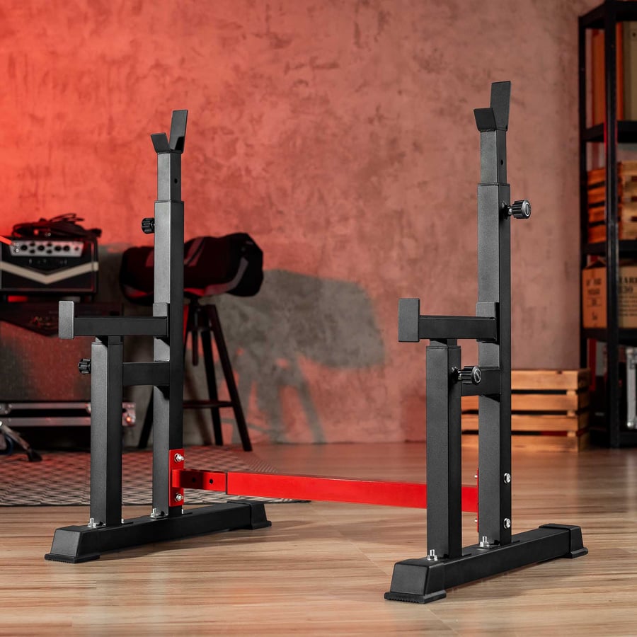 Stojaki pod sztangę regulowane