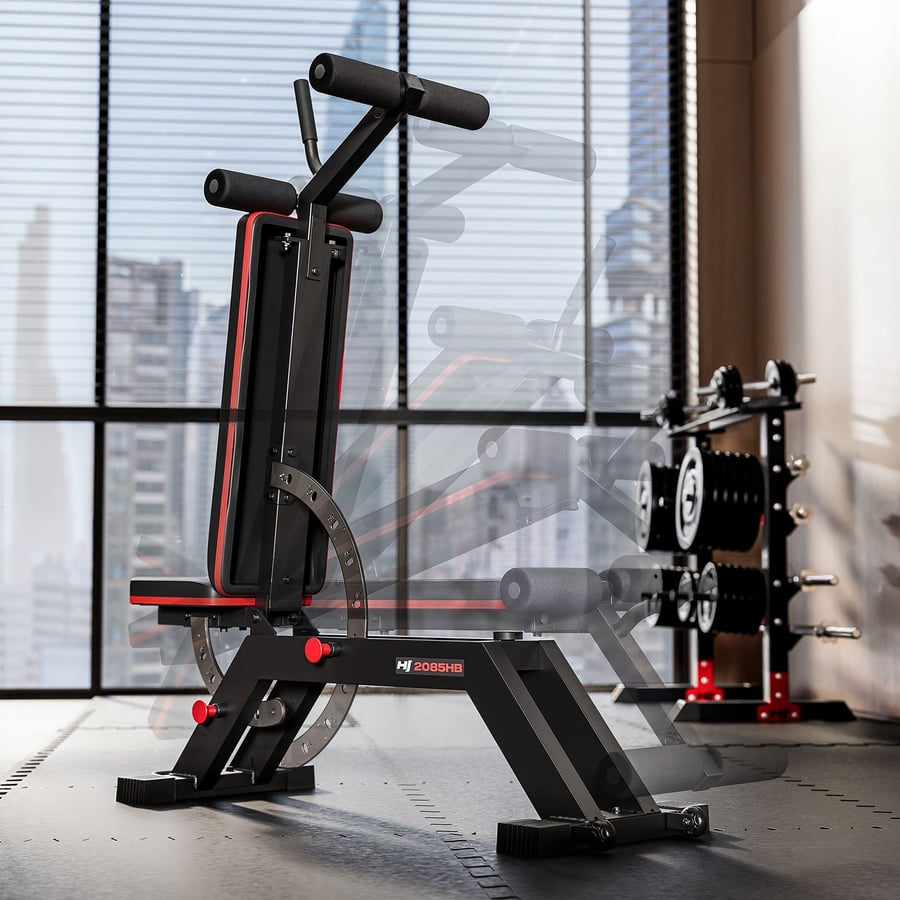 Ławka treningowa HS-2085HB - Zd - 1