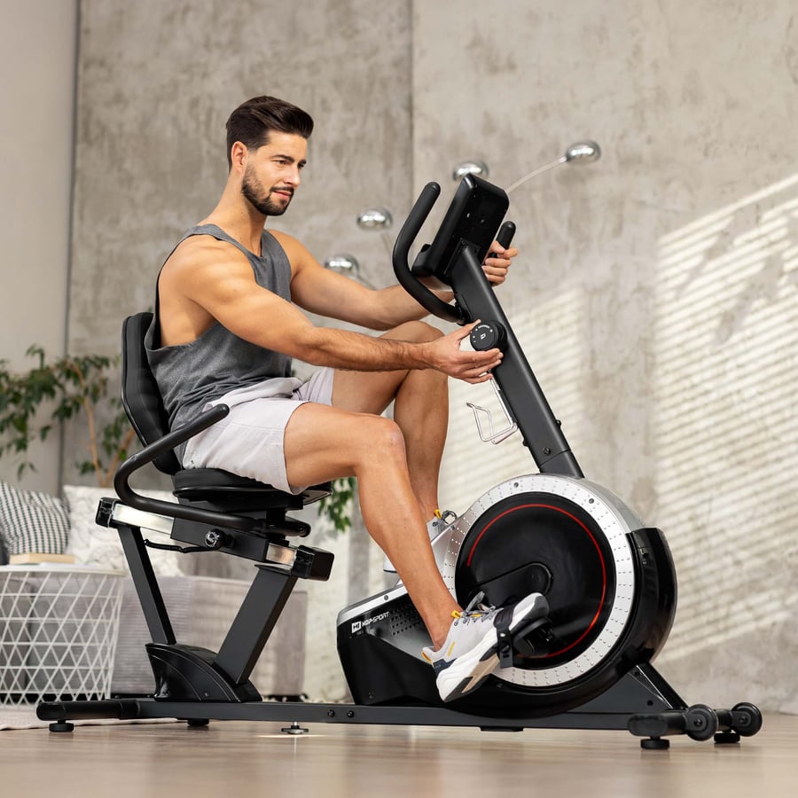 Rower leżący HS-060L Pulse Czer
