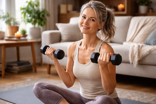 Silový tréning pre ľudí po štyridsiatke: čo zmeniť v domácom tréningu?