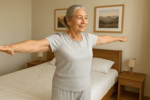 Ranná rozcvička pre seniorov - jednoduché cvičenia pre zdravé kĺby, srdce a chrbát