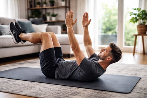 Mŕtvy chrobák - ako správne cvičiť cvičenie dead bug. Silný core bez bolesti dolnej časti chrbta, krok za krokom.