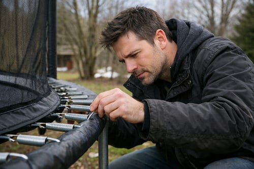 Ako skontrolovať trampolínu pred sezónou: rýchly bezpečnostný checklist