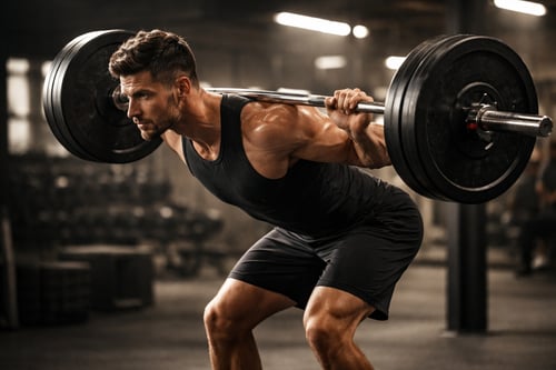 Good morning s veľkou činkou – technika, chyby a varianty cviku good morning