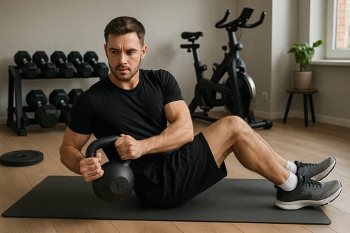 Ruský twist s kettlebellom - dokonalé cvičenie na brušné svaly. Správna technika a užitočné vybavenie