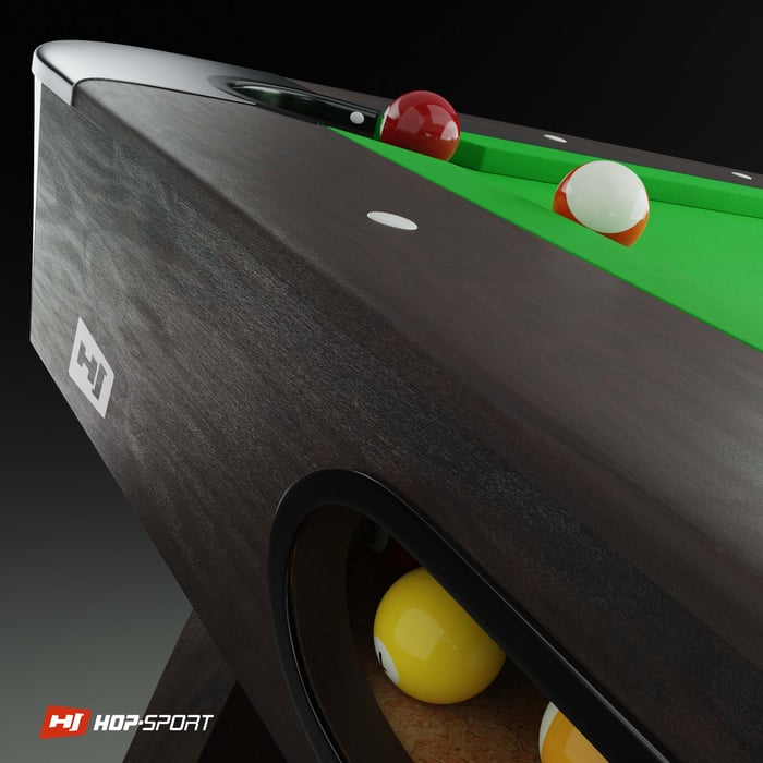 Biliardový stôl Vip Extra 7 FT hnedo/zelený | Hop-Sport.sk
