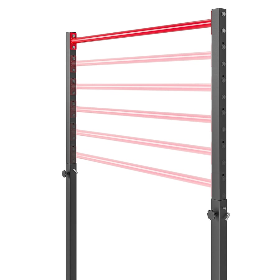 Drążek stacjonarny i poręcze z