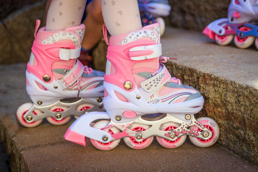 Rolki 3W1 HS-8101 Speed S Pink