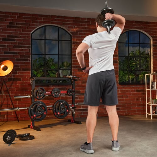 Stojak na obciążenie, hantle