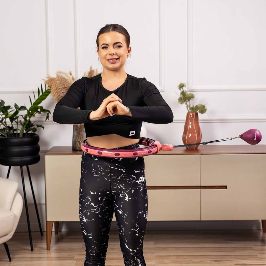 hula hop cherry z licznikiem HS