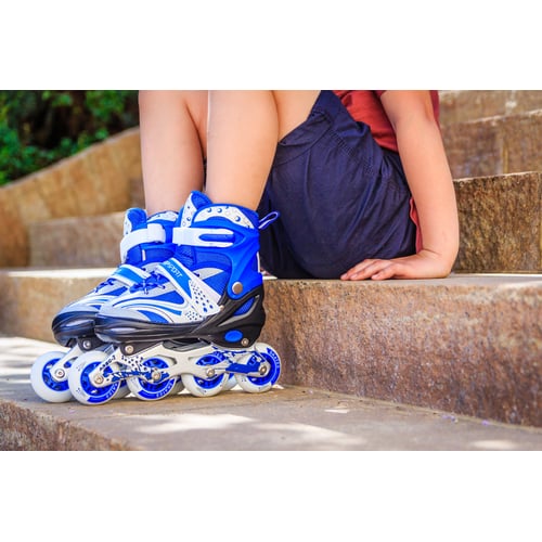 Rolki 3W1 HS-8101 Speed S Blue