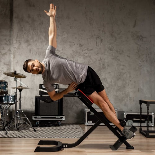 Ławka rzymska do grzbietu HS-10