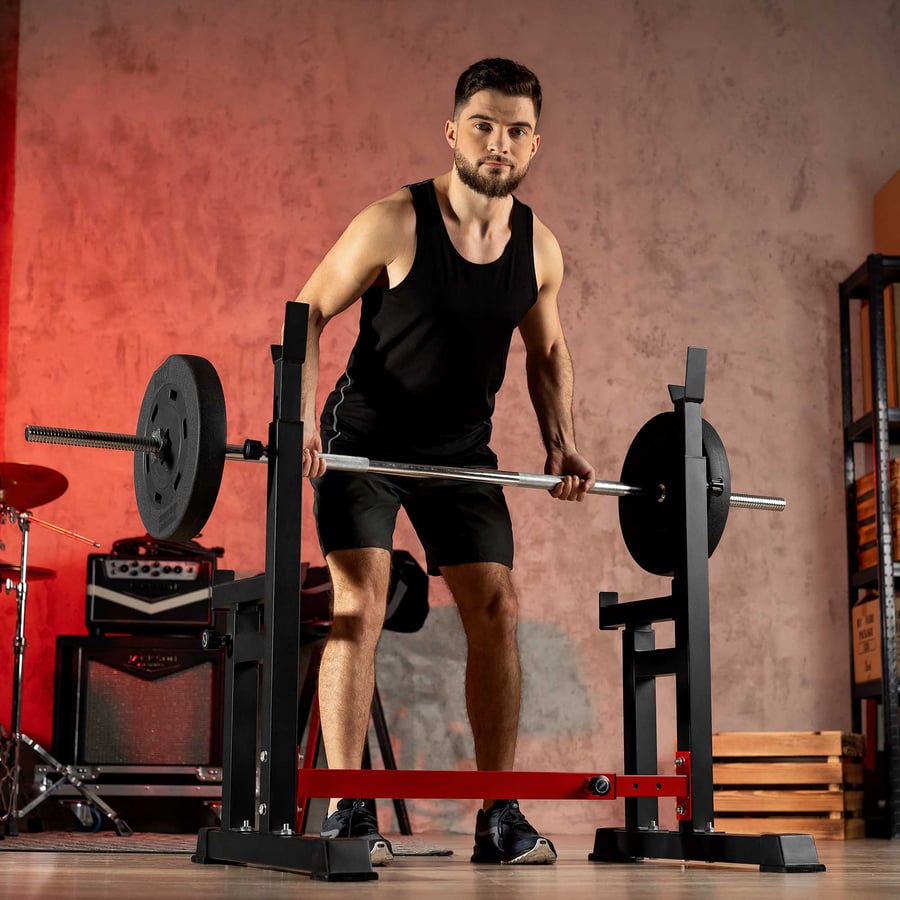 Stojaki pod sztangę regulowane