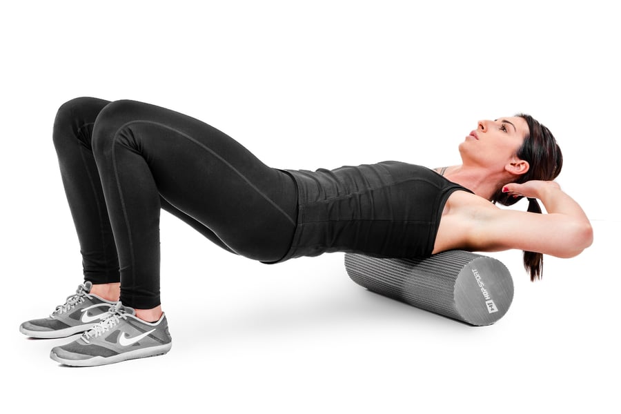 Wałek do yogi pełny HS-002YG Gr