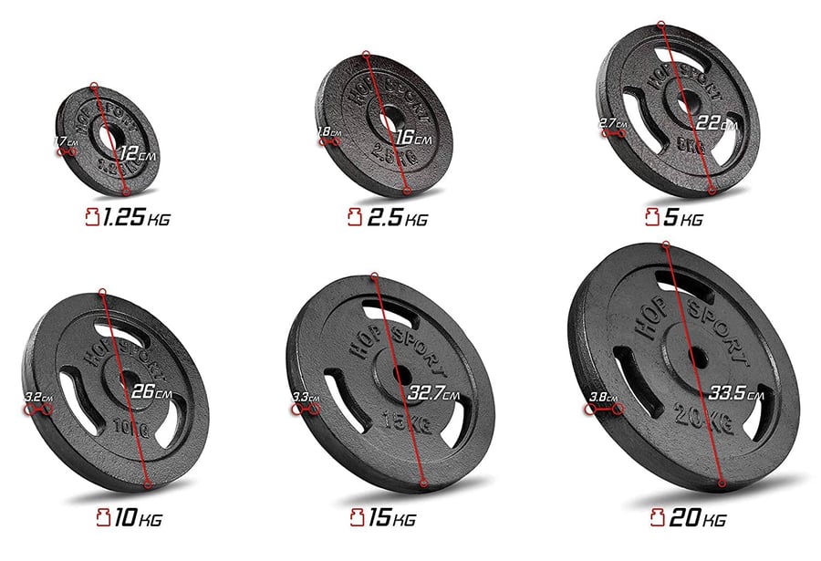 HS Nakladací činkový set Strong
