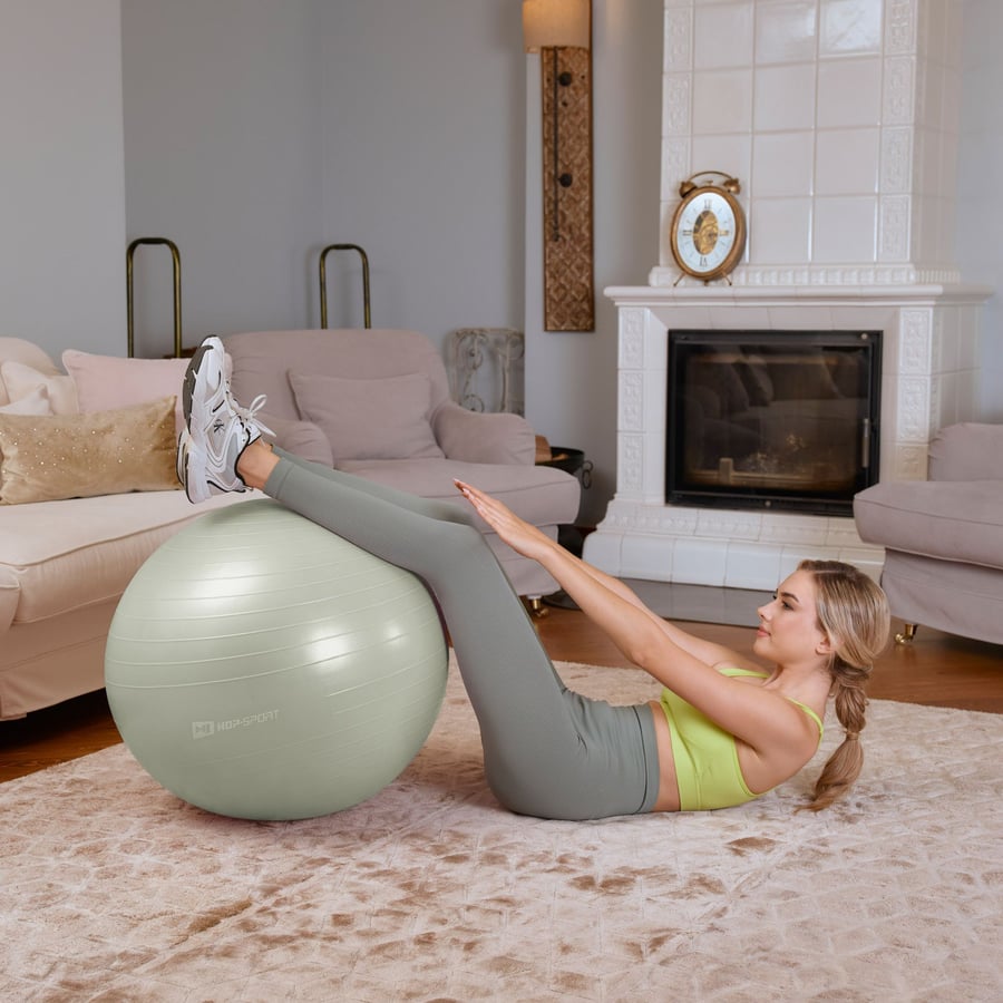 Yoga ball 65cm HS-R065YB - sage