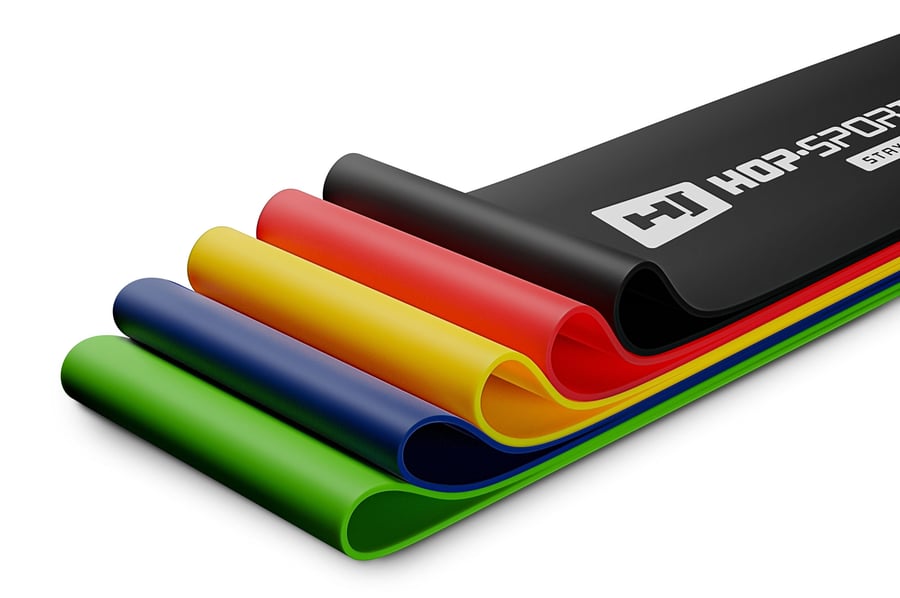 Zestaw taśm oporowych lateksowy